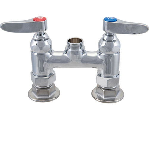 (image for) T&S Brass B-0225-LN FAUCET BASE - DECK, 4" CTR.